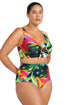 Artesands Chelona Raphael High Waist Ruched Swim Pant